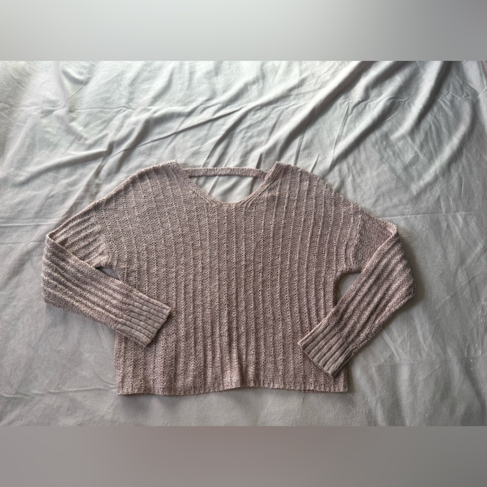 Super cute light pink sweater